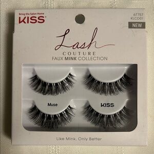 Kiss Lash Couture Faux Mink Lashes - Black